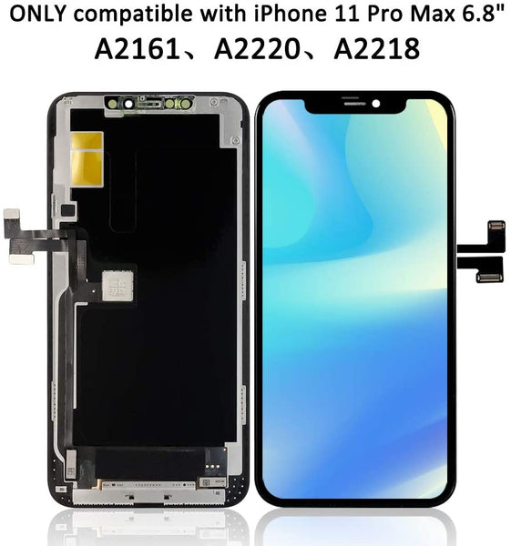 IPhone 11 Pro MAX OLED Touch Screen Digitizer Assembly Replacement GX Hard  Hyte Y60 Lcd Screen From Fishbear20, $47.82