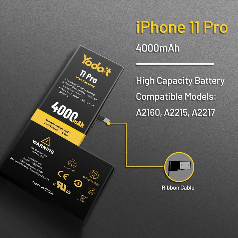 Bateria iPhone 11 Pro (3046mAh). Compatible